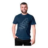 Camiseta Masculina Piano De