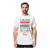 Camiseta Masculina Poetas Machado