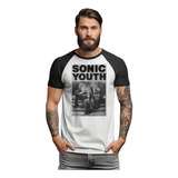 Camiseta Masculina Raglan Sonic