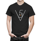 Camiseta Masculina Show Banda Maroon 5 Sugar Pop Rock 2