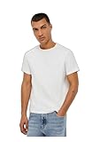 Camiseta Masculina Slim Em Ribana - Off White Xxg