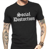 Camiseta Masculina Social Distortion