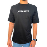 Camiseta Megadeth Banda Metal