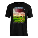 Camiseta Megadeth Youthanasia Stamp