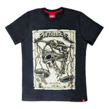 Camiseta Metallica And Justice