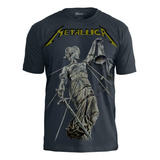 Camiseta Metallica And Justice