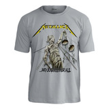 Camiseta Metallica And Justice For All Stamp Original Ts1434