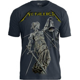 Camiseta Metallica And Justice