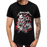Camiseta Metallica Rock Roll