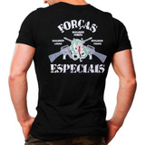 Camiseta Militar Estampada Forcas