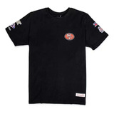 Camiseta Mitchell & Ness Superbowl Champion Preta