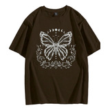 Camiseta Moderna Borboleta T