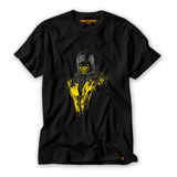 Camiseta Mortal Kombat Scorpion
