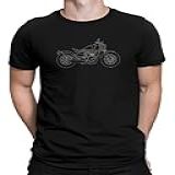 Camiseta Moto Custom Motocicleta