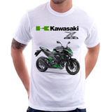 Camiseta Moto Kawasaki Z 800 Verde 2013