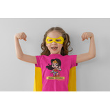 Camiseta Mulher Menina Virtuosa Personalizada Algodão.