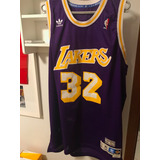 Camiseta Nba Lakers Magic Johnson Original Tam. P