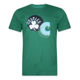 Camiseta New Era Boston Celtics Core Line Masculino - Verde