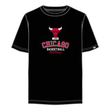 Camiseta New Era Chicago Bulls Plus Size New Era Masculina