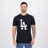 Camiseta New Era Los Angeles Dodgers Essentials Preta Branca