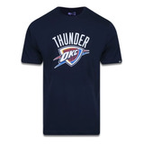 Camiseta New Era Manga Curta Nba Oklahoma City Thunder
