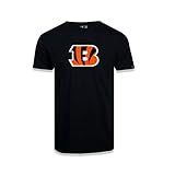 Camiseta New Era Manga Curta NFL Cincinna Bengals GG Preto 