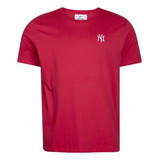 Camiseta New Era Mlb New York Yankees Core - Vermelho