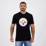 Camiseta New Era Nfl Pittsburgh Steelers Preta
