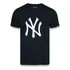 Camiseta New Era Plus Size Logo Grande Ny La York Beisebol