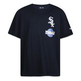 Camiseta New Era Plus Size Regular Chicago White Sox I24067