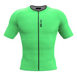 Camiseta Newfast Leve Respirável Zíper Full Esportes Befas