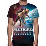 Camiseta Nintendo Metroid Prime 3 Corruption 