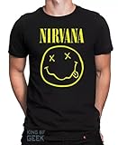 Camiseta Nirvana Logo Camisa