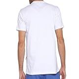 Camiseta Oakley Masculina Striped Bark Tee, Branco, P