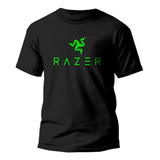 Camiseta Ou Babylook Razer, Gamer, Pc