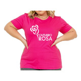 Camiseta Outubro Rosa Blusa