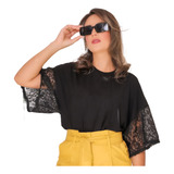 Camiseta Over Feminina Com