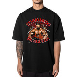 Camiseta Oversized Academia Meme