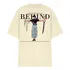 Camiseta Oversized Algodao Premium Jujutsu Toji Behind Anime