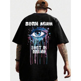 Camiseta Oversized Born Again