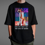 Camiseta Oversized Freddie Mercury