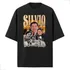 Camiseta Oversized Homenagem Silvio Santos Algodão Envios Ja