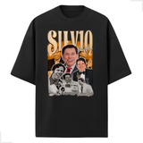 Camiseta Oversized Homenagem Silvio