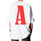 Camiseta Oversized Inicial De