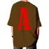 Camiseta Oversized Inicial De Beijos Personalizado Casal 