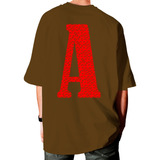 Camiseta Oversized Inicial De