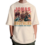 Camiseta Oversized Jonas Brothers