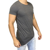Camiseta Oversized Longline Barra