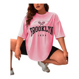 Camiseta Oversized Moderna Blusa