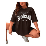 Camiseta Oversized Moderna Blusa